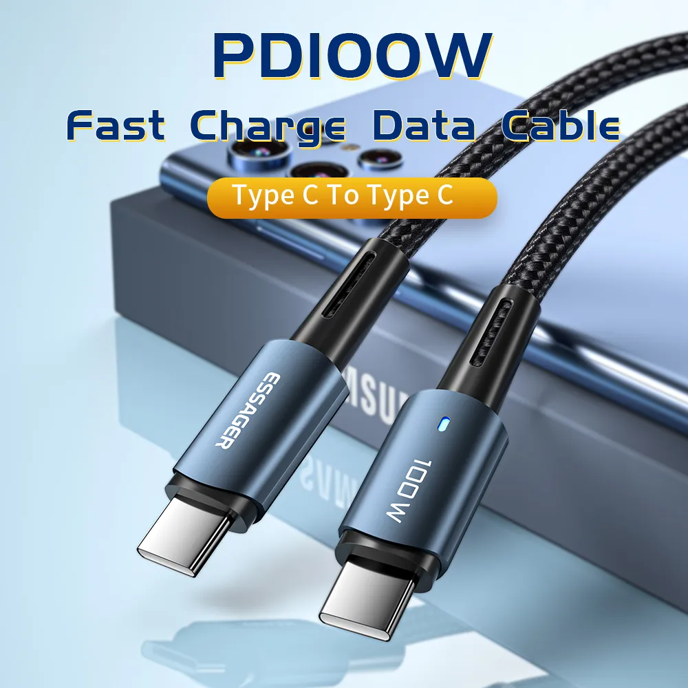 Essager-PD100W-60W-Type-C-C-to-C-Cable-Fast-Charge-Mobile-Cell-Phone-Charging-Cord-1